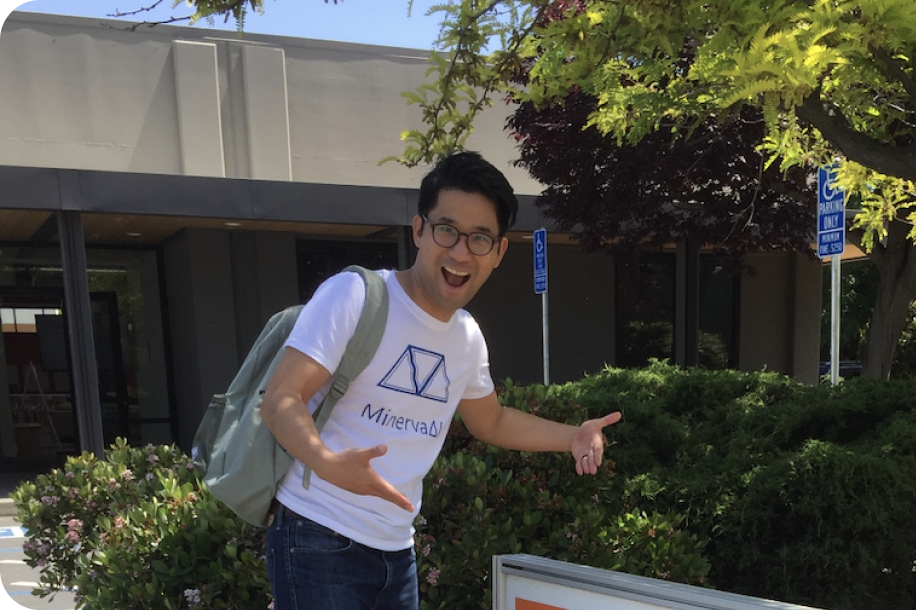 Minerva team candid photo